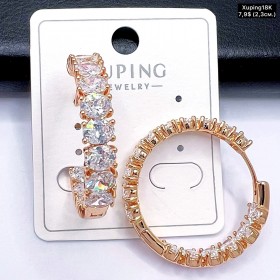 Сережки Xuping18К 20344 (2.3см)